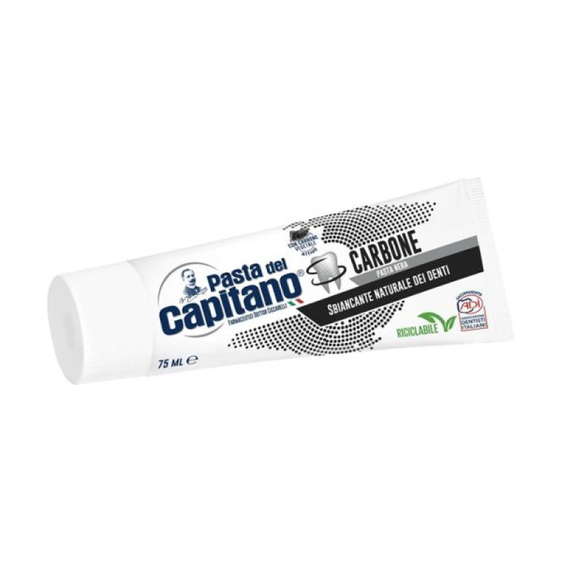 Зубна паста Pasta del Capitano з вугіллям 75 мл