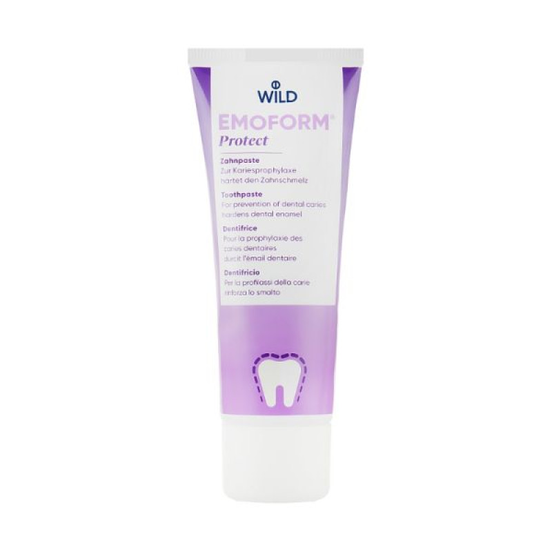 Зубна паста Dr.Wild Emoform від карієсу з фторидом 75 г