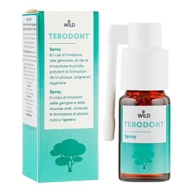 TEBODONT dental spray with tea tree oil 25 ml
