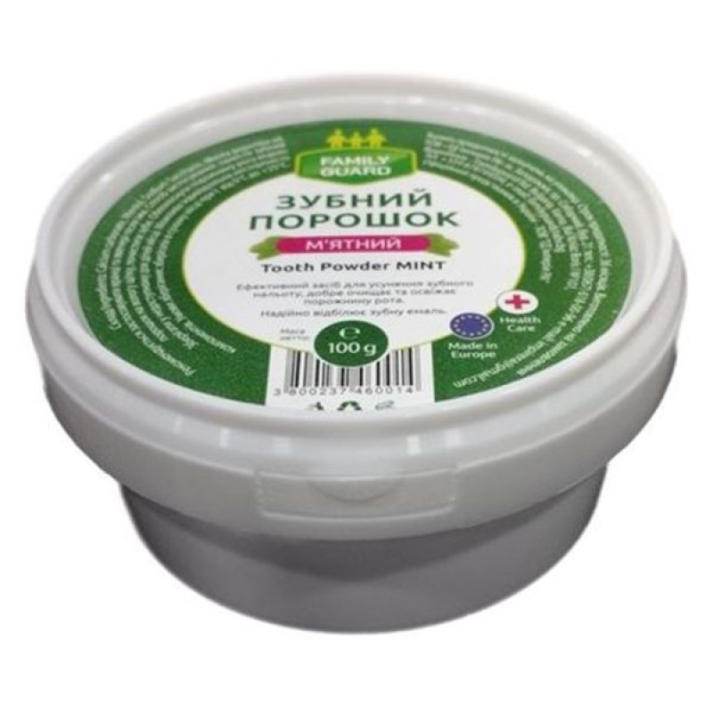 FAMILY GUARD Mint Tooth Powder 100 g