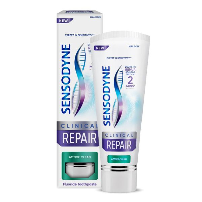 Зубна паста Sensodyne Сенсодин Клінічне відновлення з фтором 75 мл
