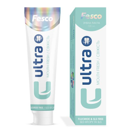 Зубна паста Феско Fesco Ultra Mouth fresh Свіжість 100 мл