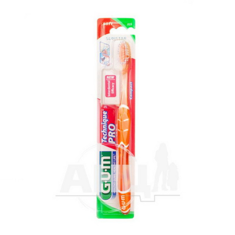 Зубна щітка GUM Technique Pro Compact м'яка