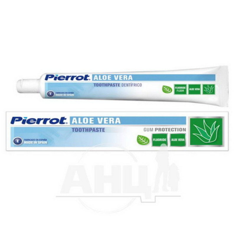 Зубная паста Pierrot для защиты десен с алоэ вера 75 мл