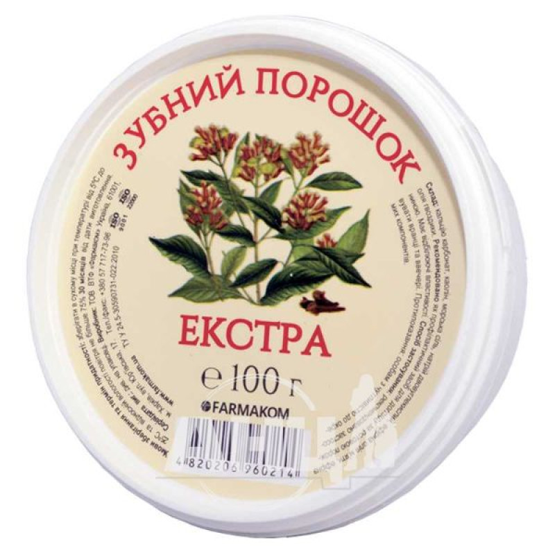 Tooth powder Extra jar 50 g