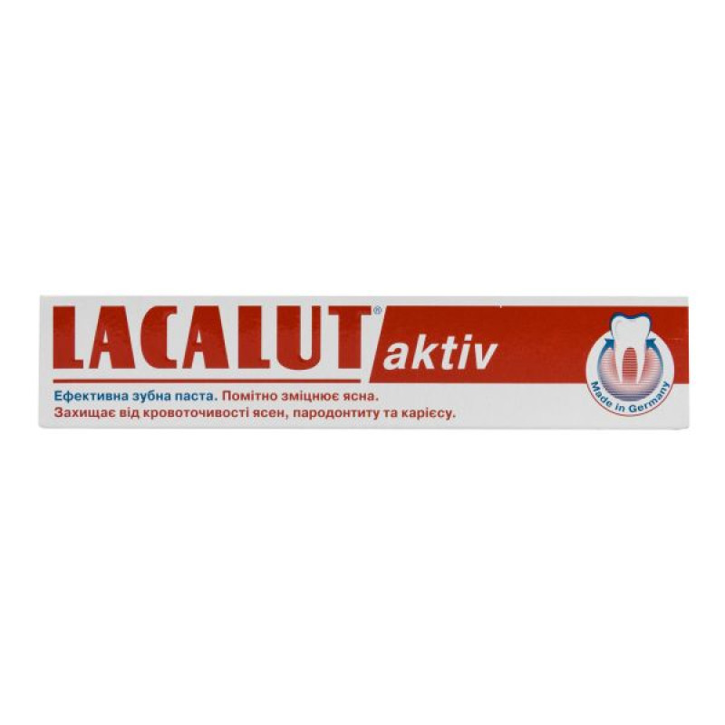 Зубная паста Lacalut Aktiv 50 мл