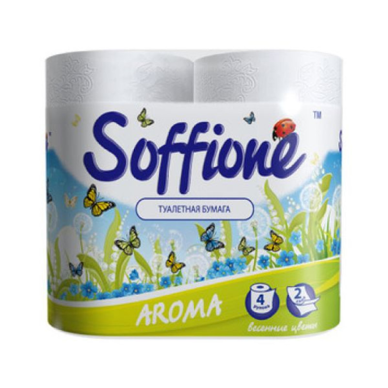 Toilet paper Soffione Aroma Spring Morning No. 4