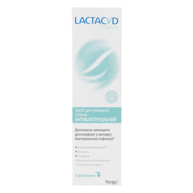 Lactacyd Pharma antibacterial intimate hygiene product with dispenser 250 ml