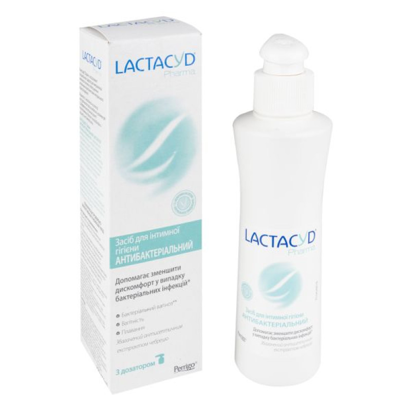 Lactacyd Pharma antibacterial intimate hygiene product with dispenser 250 ml
