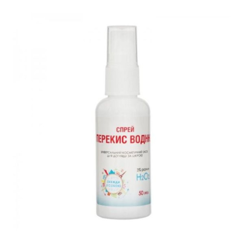 Hydrogen peroxide cosmetic spray 3% 50 ml