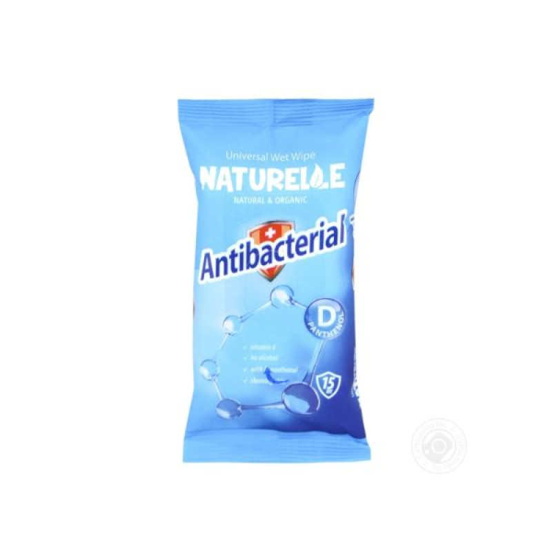 Naturelle antibacterial wet wipes with d-panthenol No. 15