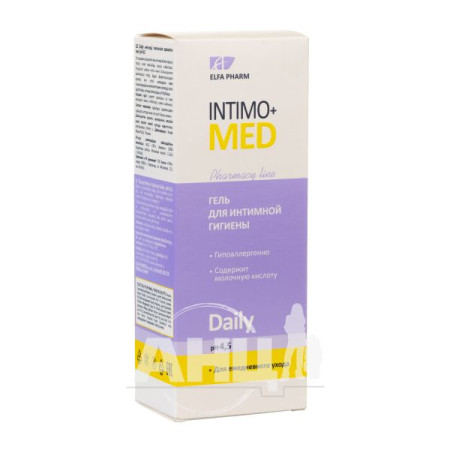 Intimate hygiene gel Elfa Pharm Intimo+med daily ph4.5 200 ml