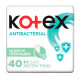 Прокладки Kotex ежедневные антибактериальные экстра тонкие №40