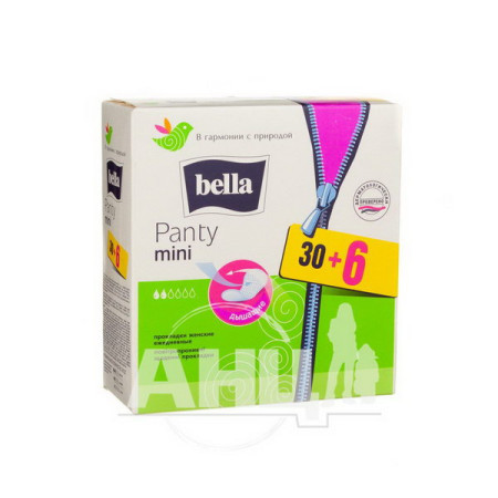 Прокладки гигиенические ежедневные Bella Panty Mini №36