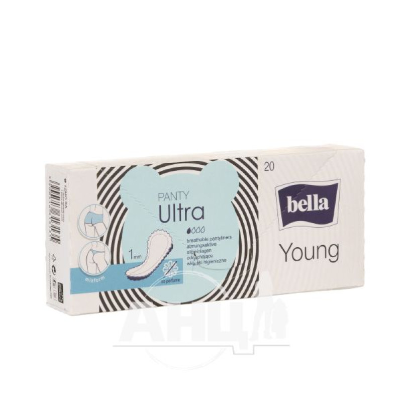Прокладки щоденні Bella Panty Ultra Young №20