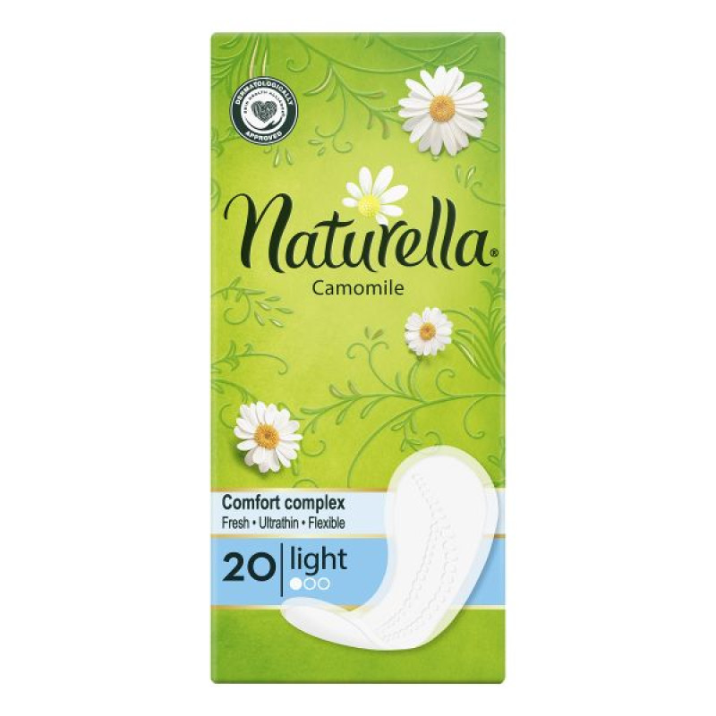 Прокладки ежедневные гигиенические Naturella Camomile Light deo №20