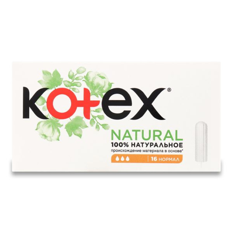 Tampons Kotex Natural normal #16