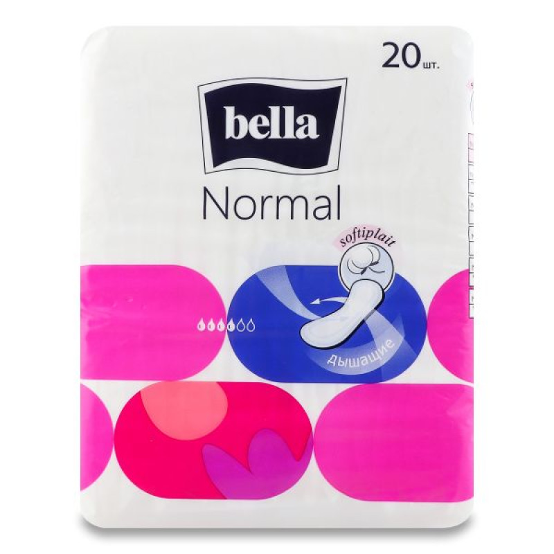 Прокладки жіночі гігієнічні Bella Normal Soft №20