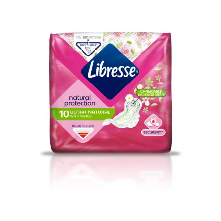 Гігієнічні прокладки Libresse Ultra Thin Aloe Normal №10