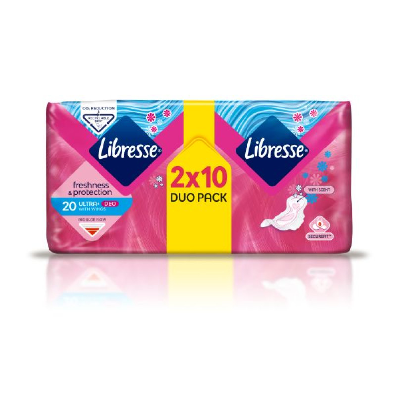 Гігієнічні прокладки Libresse Ultra Normal Soft deo №20