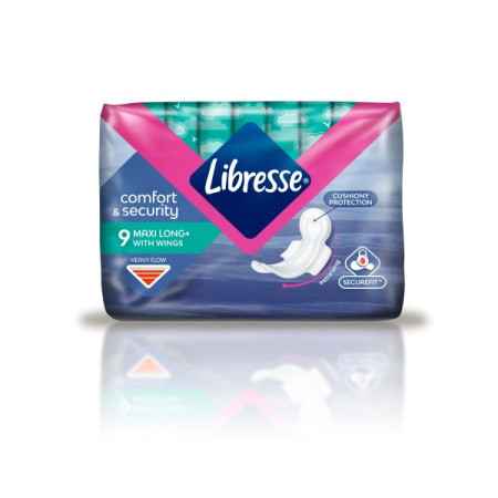 Libresse Maxi Long Soft sanitary pads No. 9