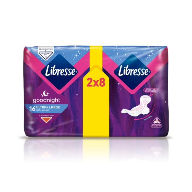 Прокладки Libresse Ultra Goodnight Soft №16