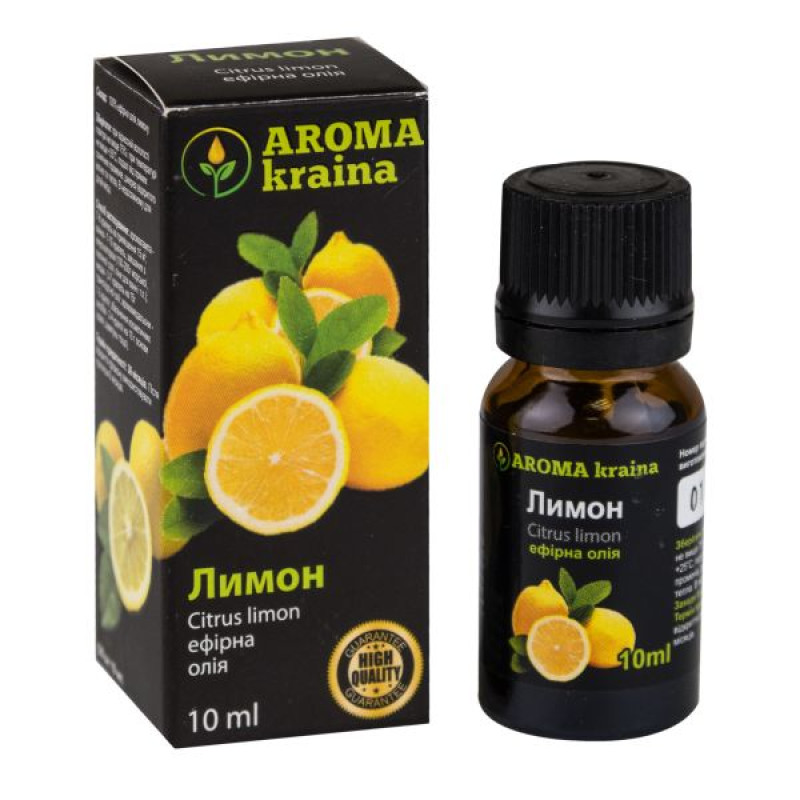 Aroma kraina lemon essential oil 10 ml