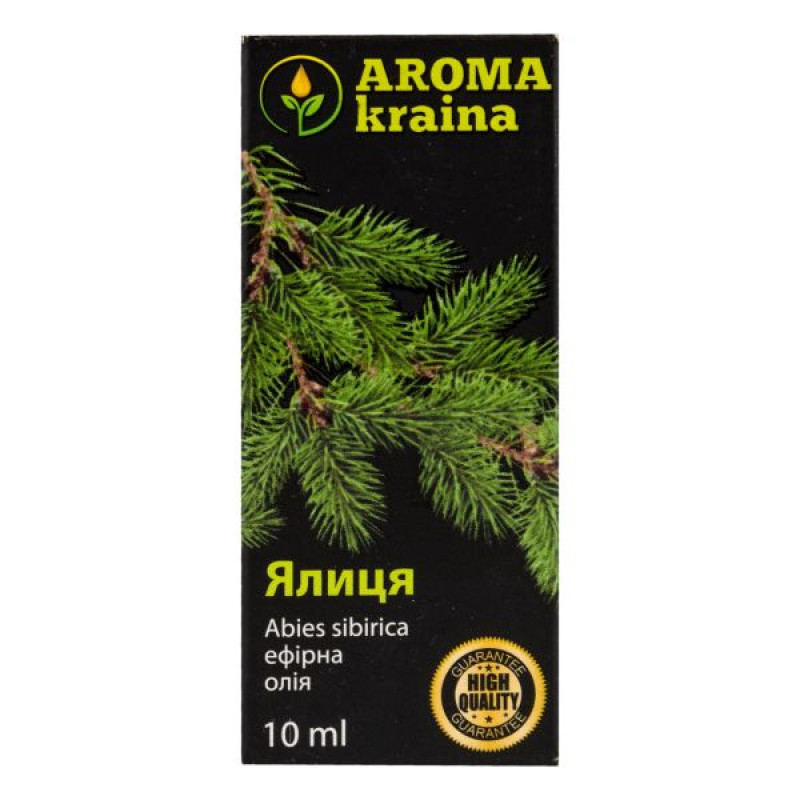 Ефірна олія ялиці Aroma kraina 10 мл
