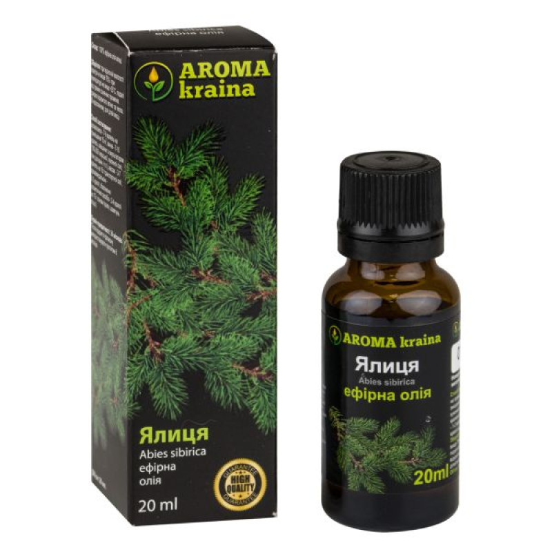 Эфирное масло пихты Aroma kraina 20 мл