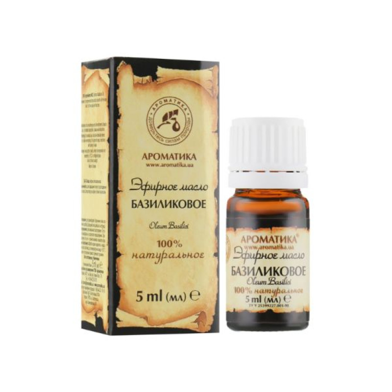 Essential oil Aromatica Basil 5 ml