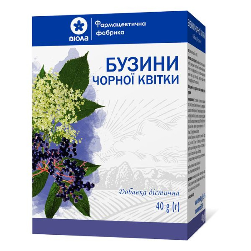 Herbal tea Black elderflowers 40 g