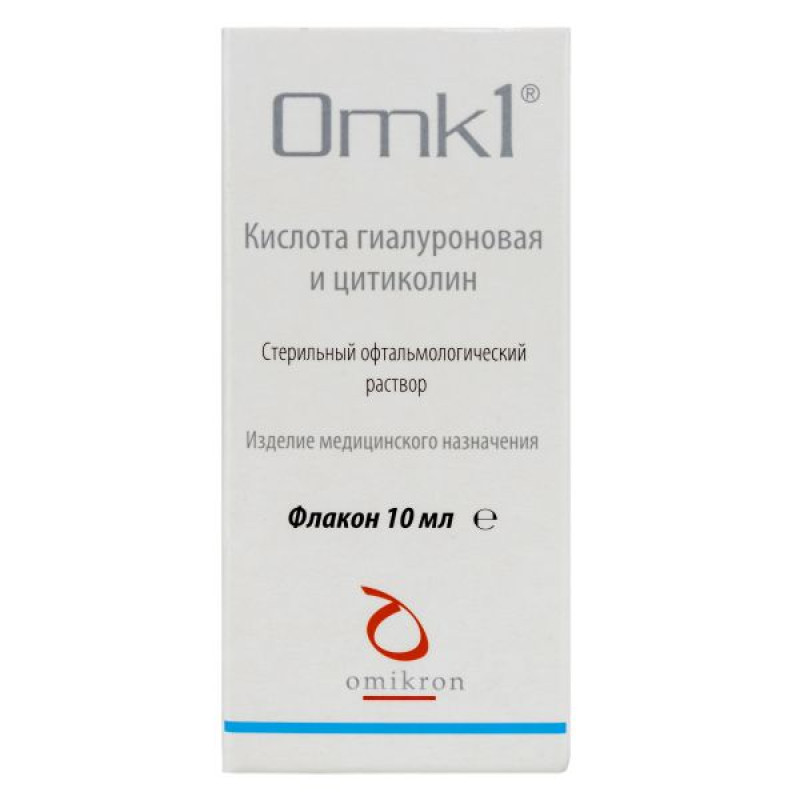 OMK 1 eye drops bottle 10 ml