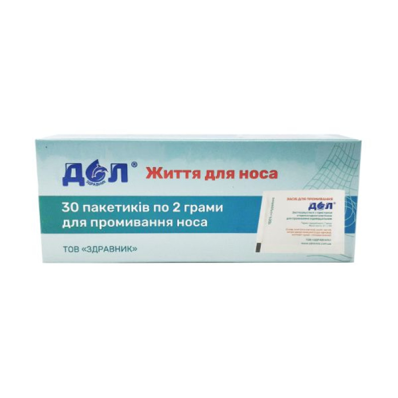 DOL otorhinolaryngological remedy recipe 1 (2g) No. 30
