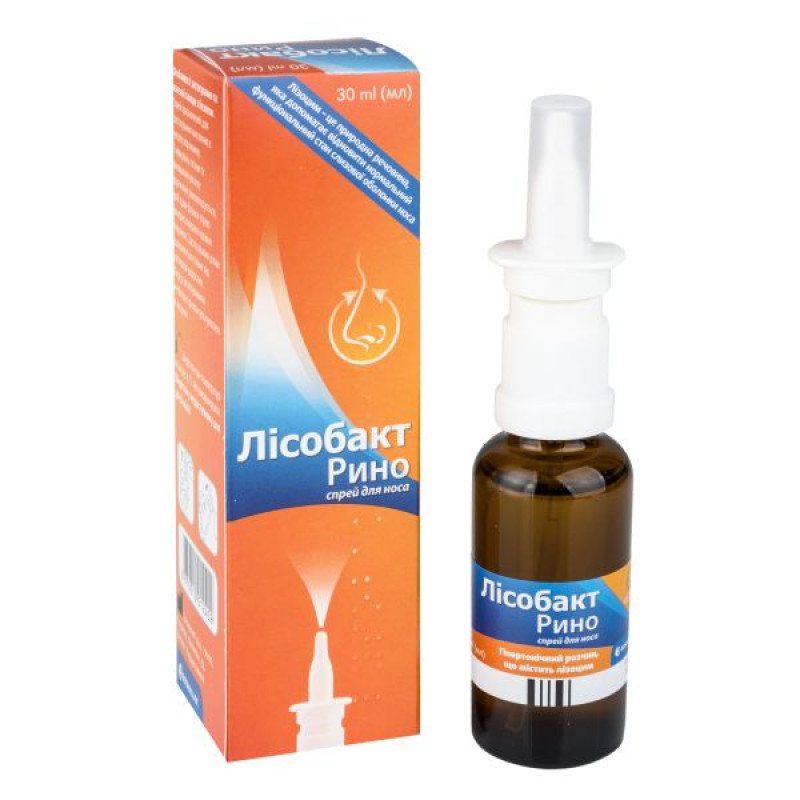 Lisobact rhino nasal spray 30 ml
