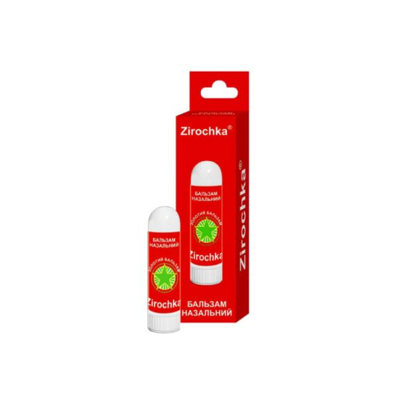 Balm Zyrochka nasal tube-pencil 1.2 g
