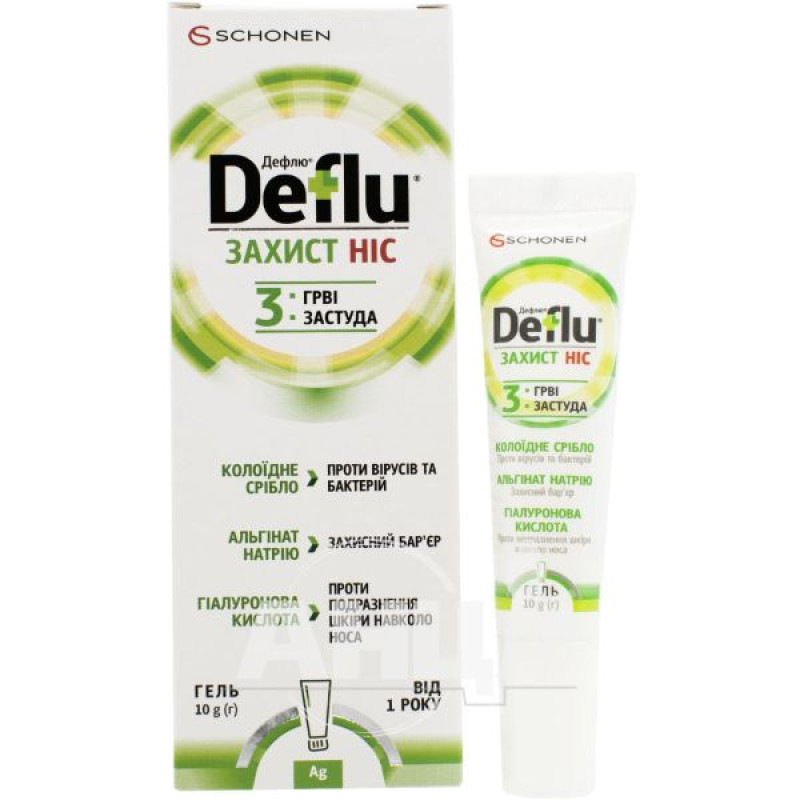 Deflu protection nose gel 10 g