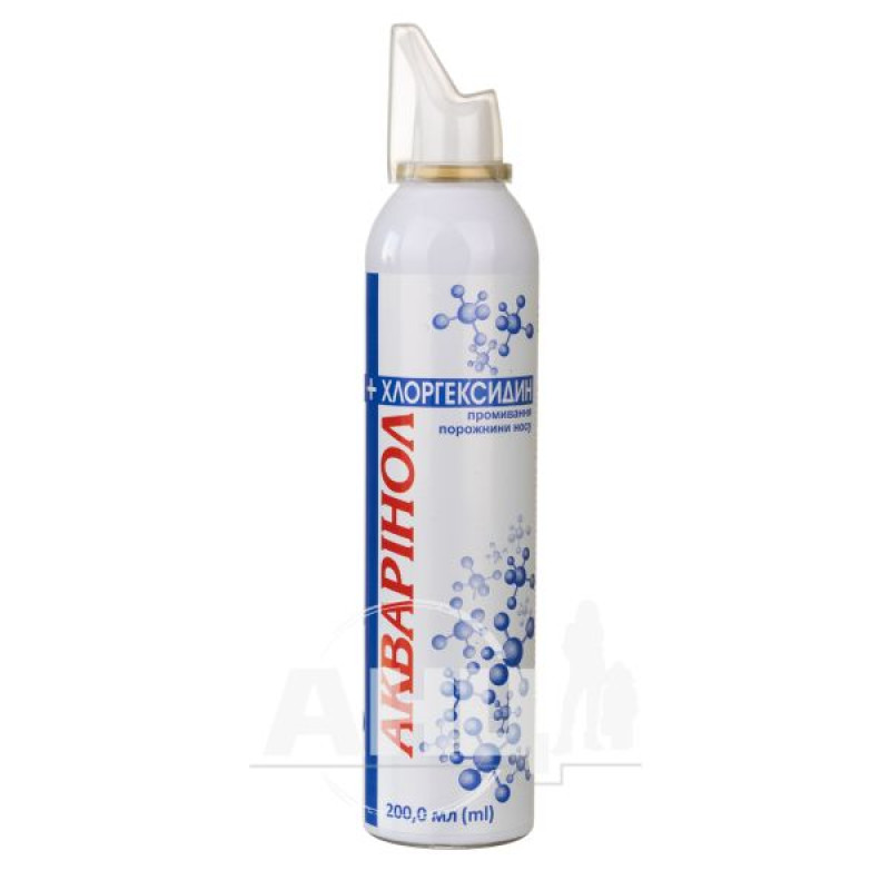 Aquarinol with chlorhexidine nasal spray 200 ml