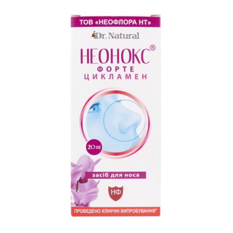 Neonox Forte nasal drops with cyclamen extract 20 ml