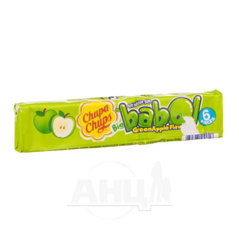 Жувальна гумка Chupa Chups Big Babol яблуко 27,6 г