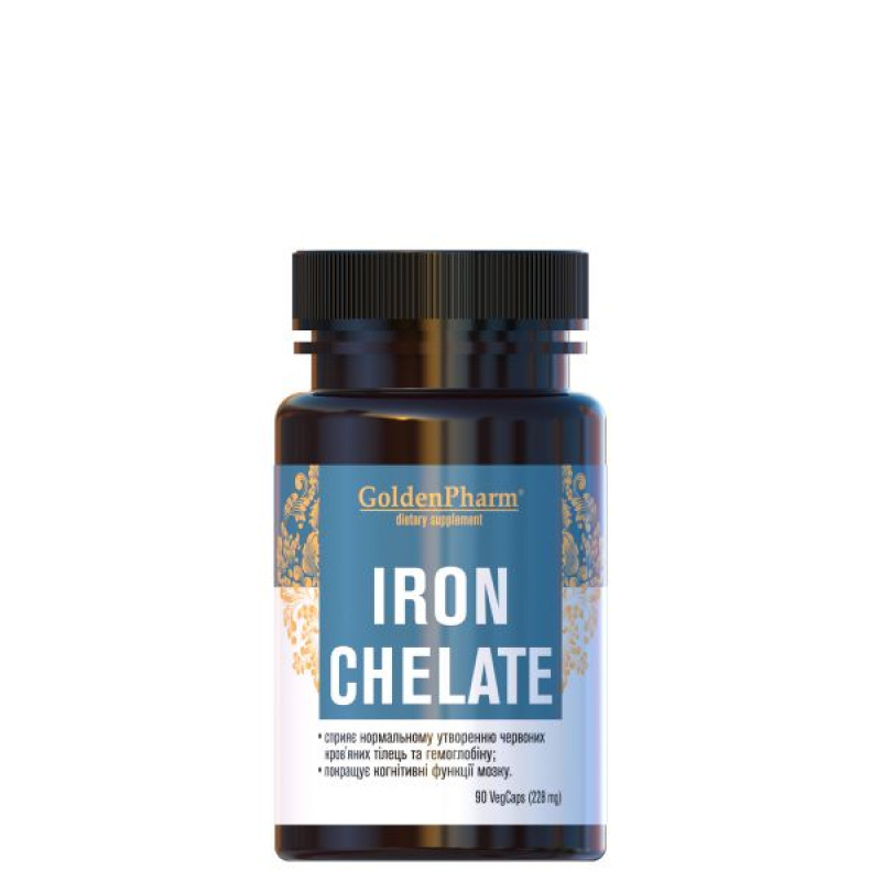 Iron chelate capsules No. 90