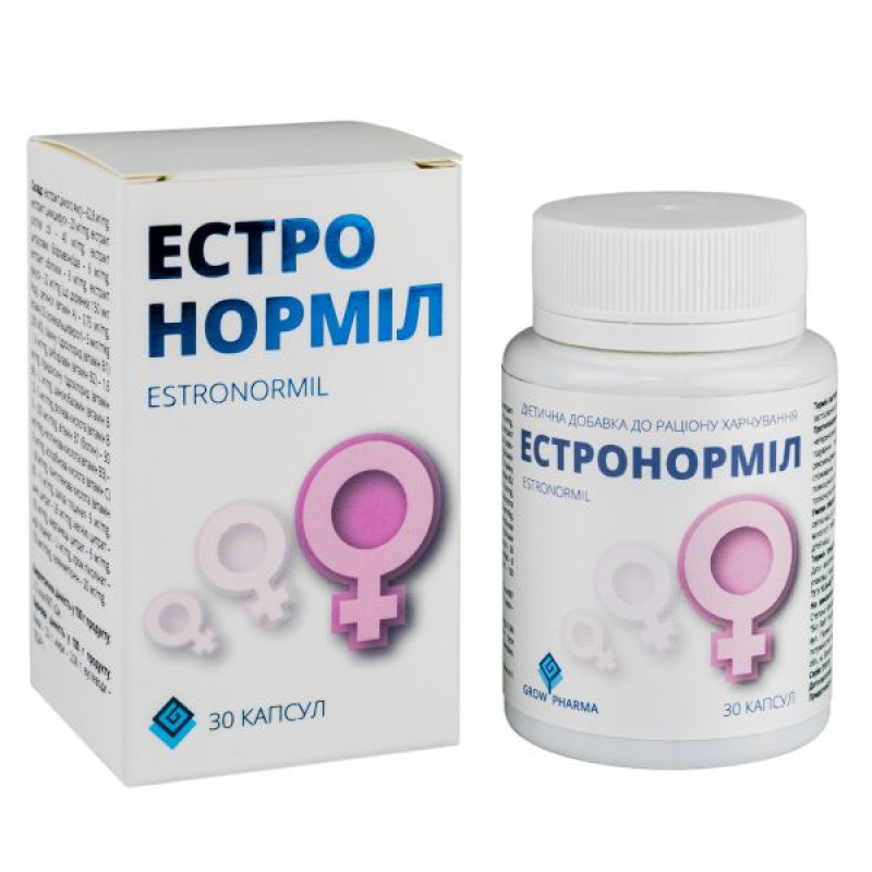 Estronormil capsules No. 30