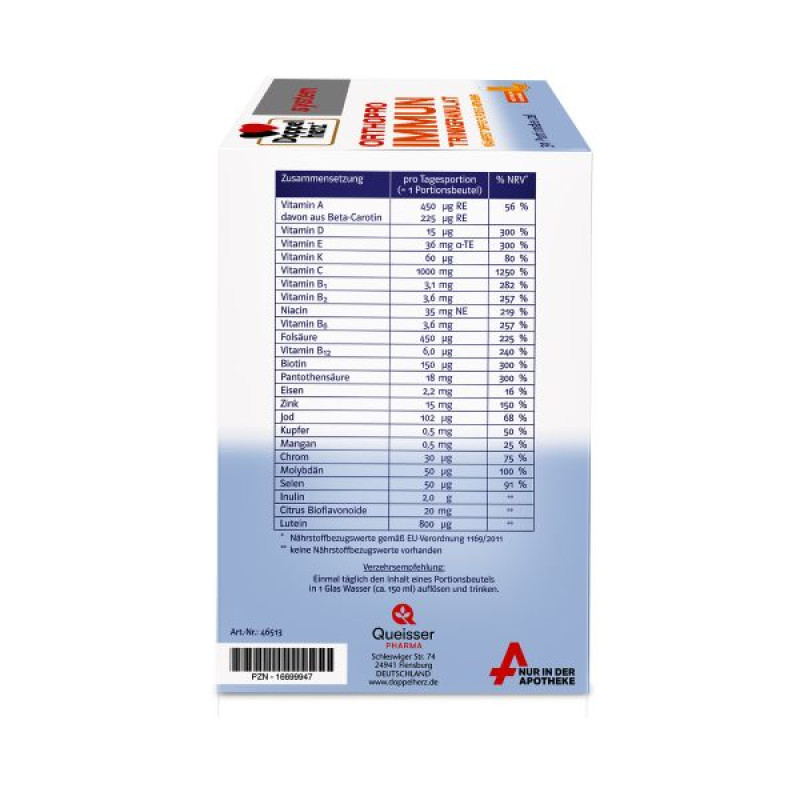 Doppelhertz System Orthopro Imun sachet No. 30