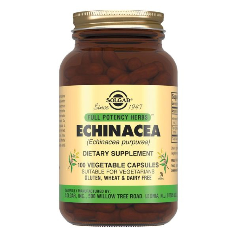 Solgar Эхинацеи пурпурной экстракт капсулы №100