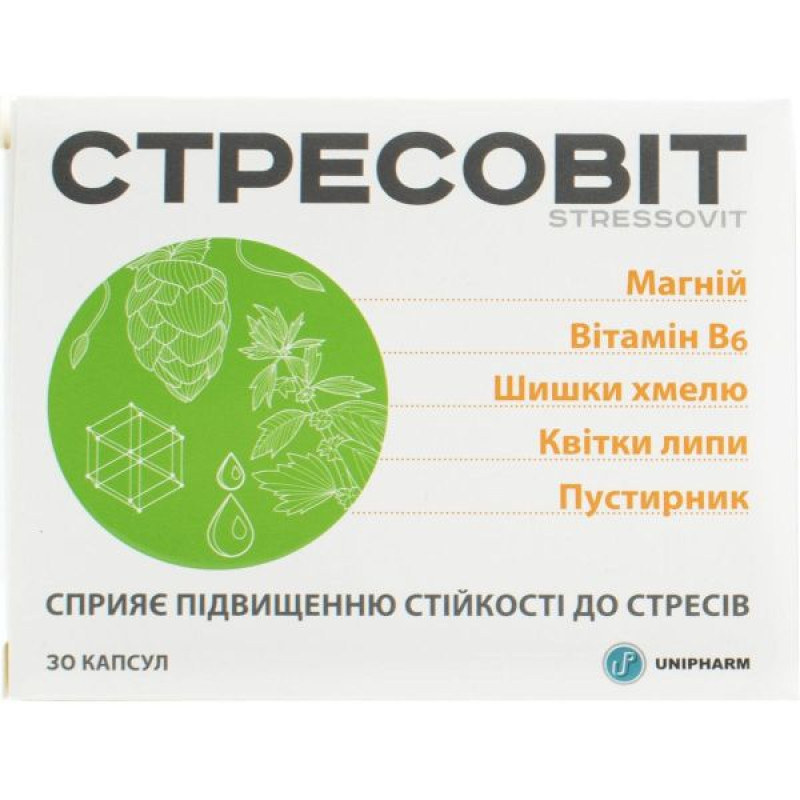 Stressovit capsules No. 30