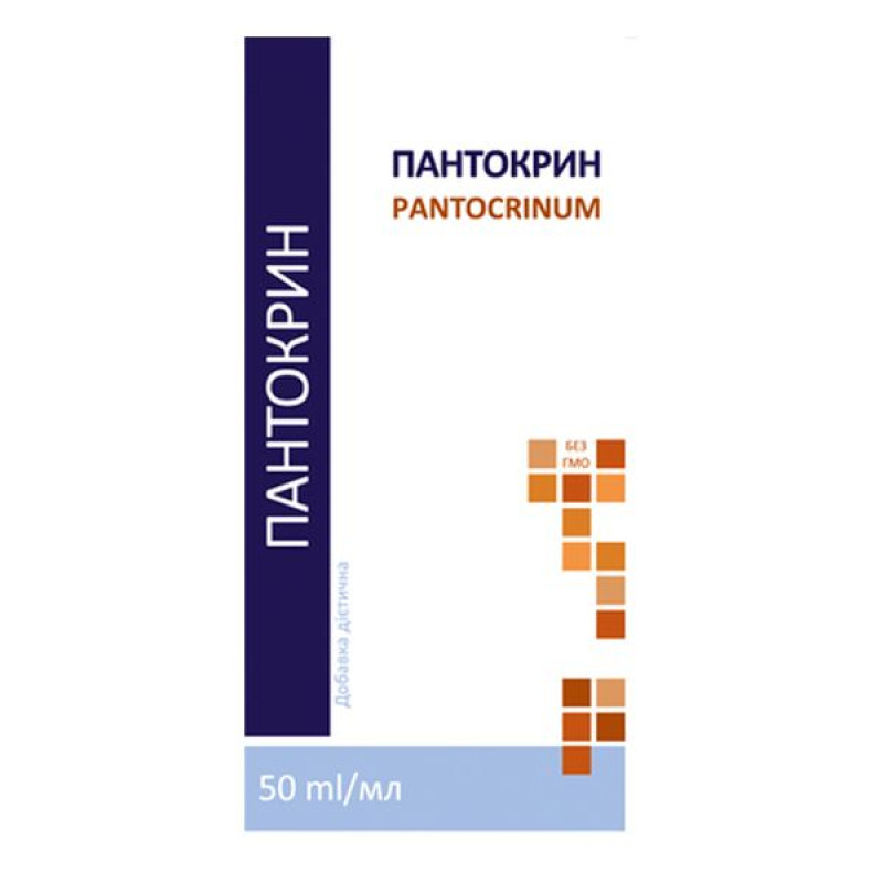 Пантокрин екстракт рідкий флакон 50 мл