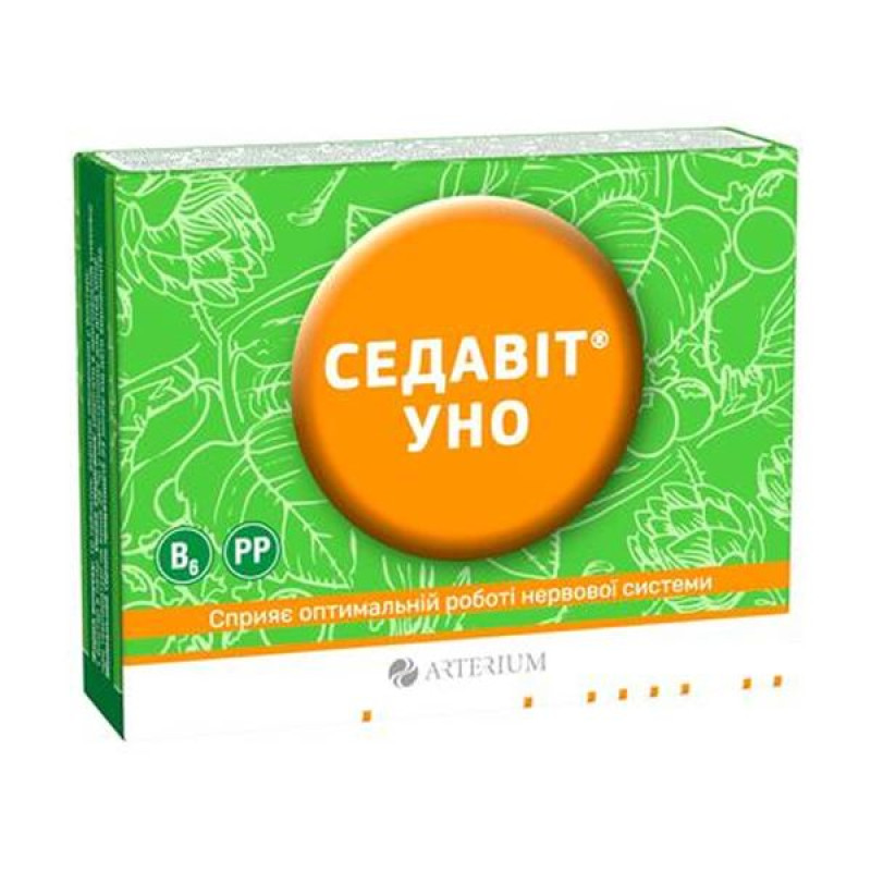 Sedavit Uno tablets No. 10