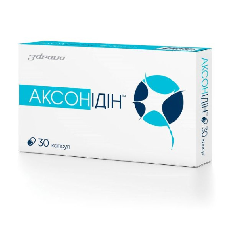 Axonidine capsules No. 30