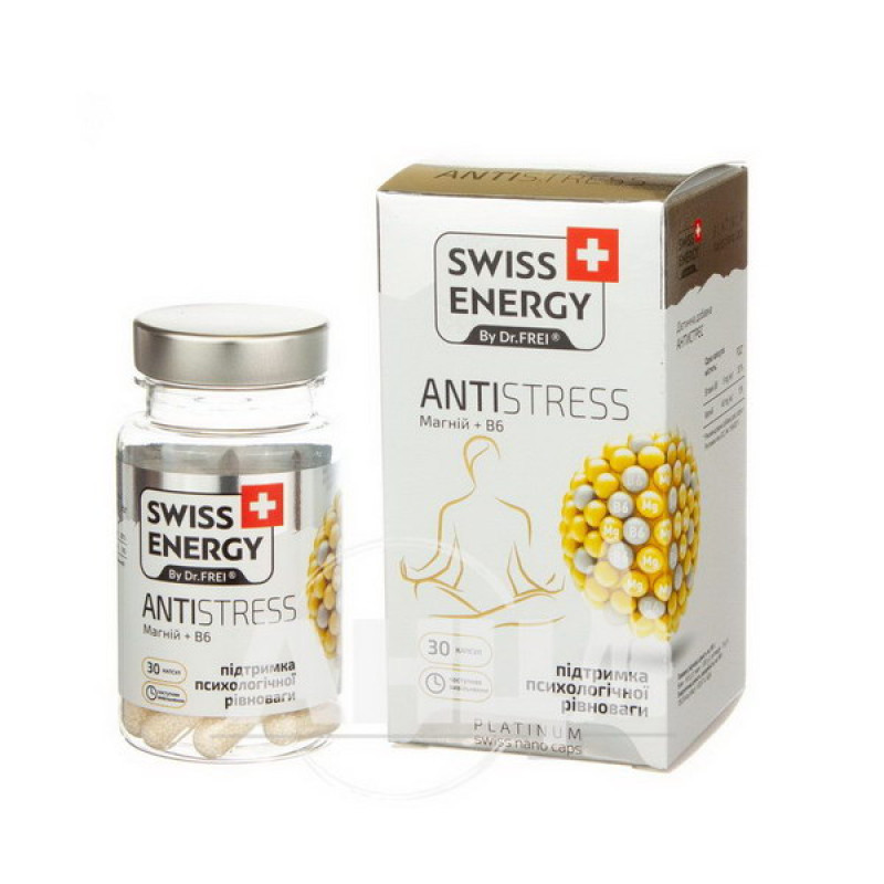 Vitamins Swiss Energy Antistress capsules No. 30