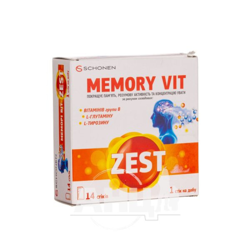 Zest Memory Vit Stick No. 14