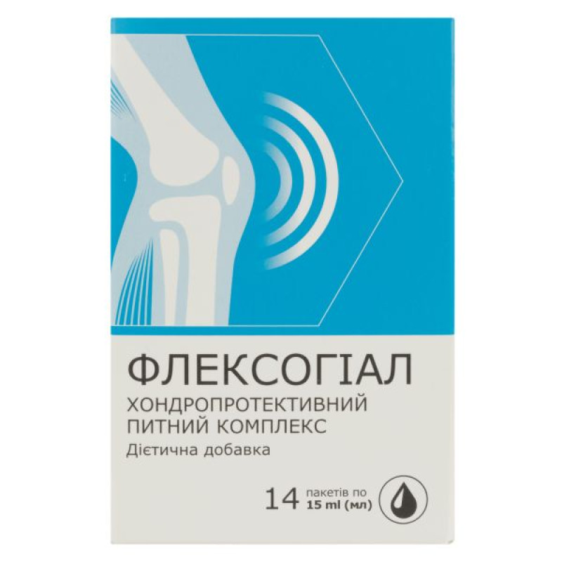 Флексогиал хондропротекторный питьевой комплекс 15 мл №14